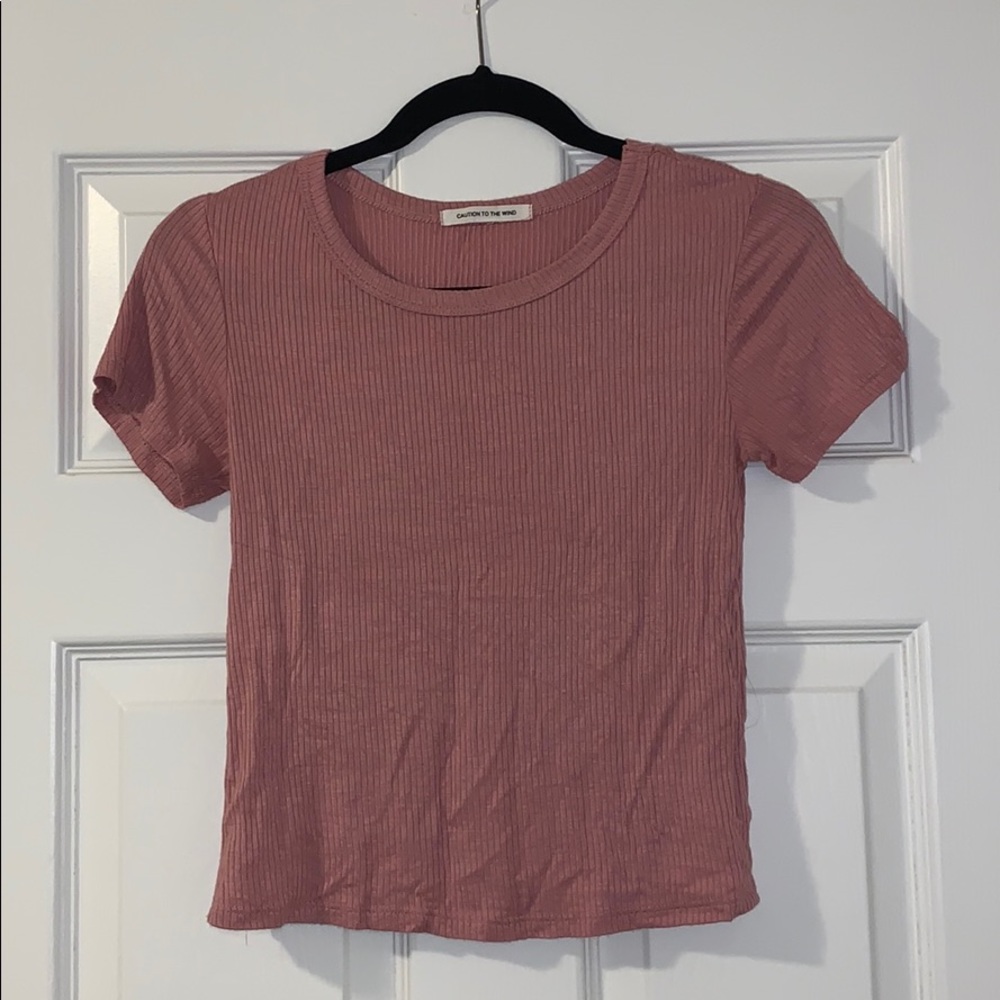 Pink crop